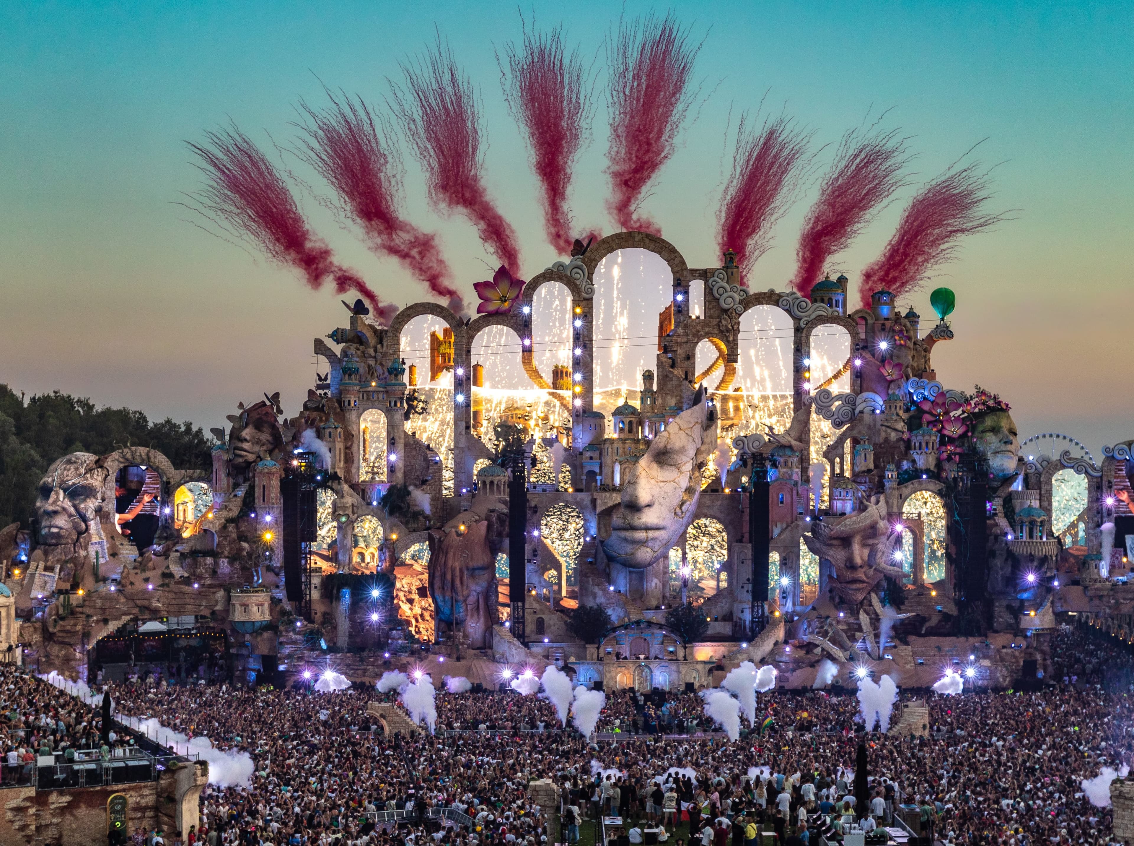 Público no Tomorrowland Brasil